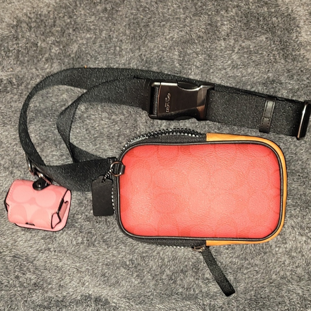 Coach mini sling backpack